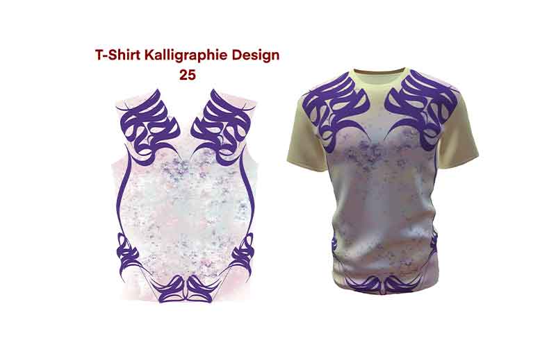 T-Shirt Kalligraphie Design 25
