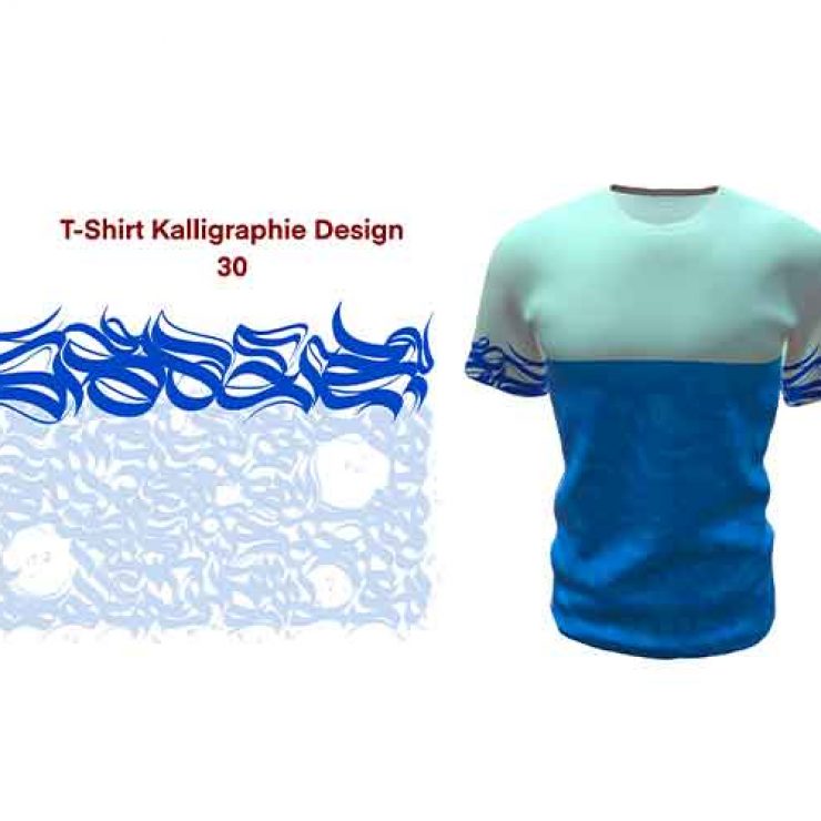 T-Shirt Kalligraphie Design 30